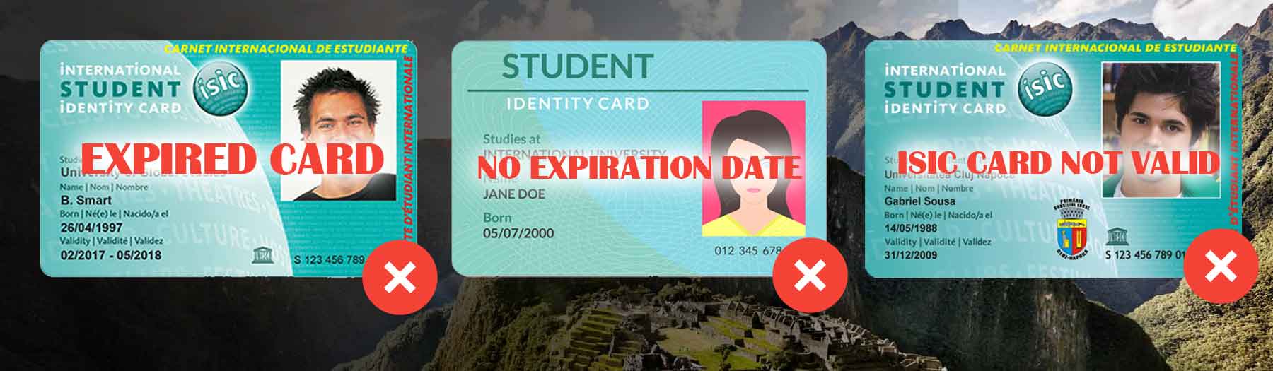 Invalid Student ID